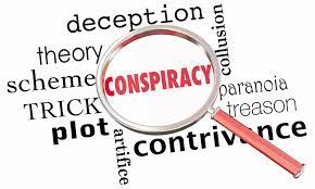 Conspiracy theory word cloud